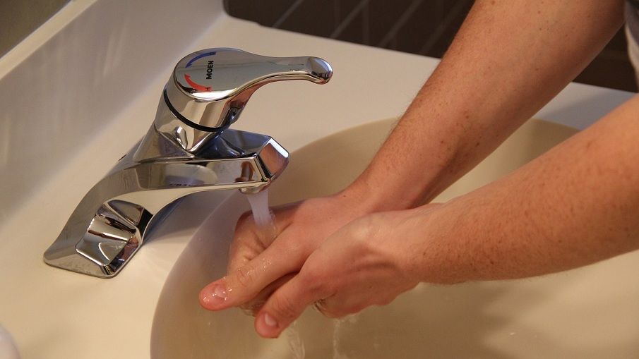 Hände waschen